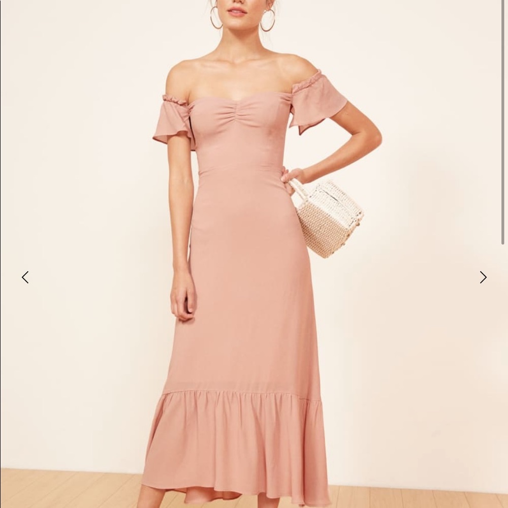 Reformation butterfly dress